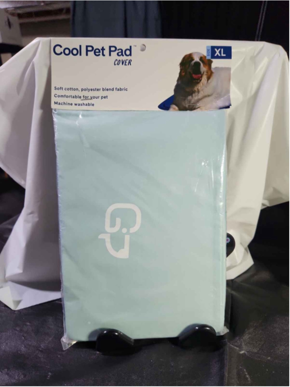 XL Cotton Polyester Blend Washable Pet Pad Cover
